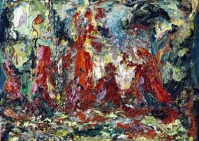 Celebration, 2009,  Oil on Board,  Collection of Richard Pilon, Guelph, ON