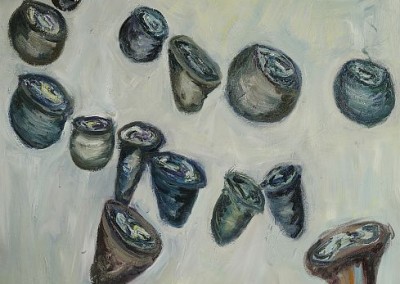 INFINITE SUPPLY 1, 2010, Oil on Canvas, 48x72in, Collection of Natalie St. Louis, Sudbury, ON